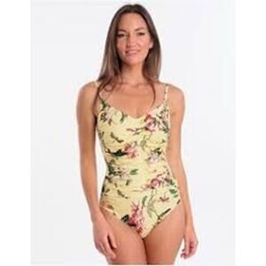 MARYAN MELHORN Gathered One Piece Swimsuit